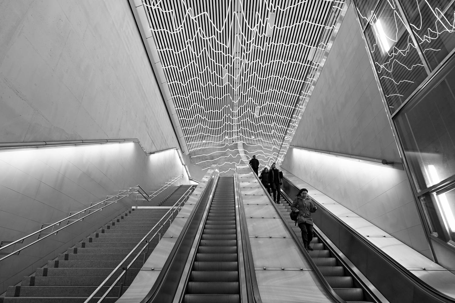Kamila Mankiewicz Photography; Stockholm Metro Art; Stockholm Subway Art; Metro Station Stockholm; Odenplan Station; Photographer in Stockholm; Stockholm Photography; Photojournalism in Stockholm; News in Stockholm