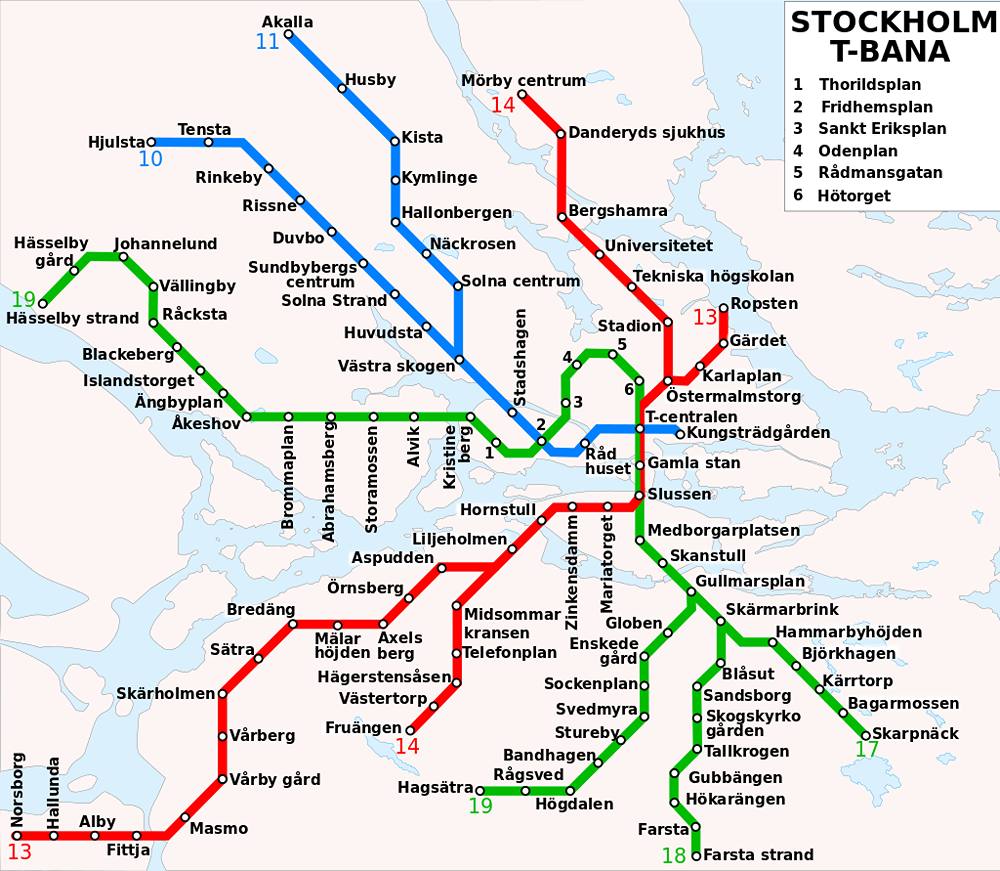 Stockholm Metro System